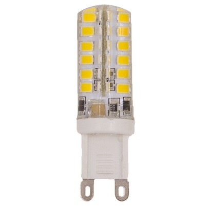 Lâmpada LED G9 3W Bivolt 3000k Branco quente Alu28
