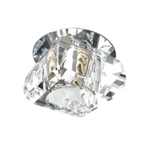 Spot Cristal Embutir G9 sala banheiro quarto gesso ac661