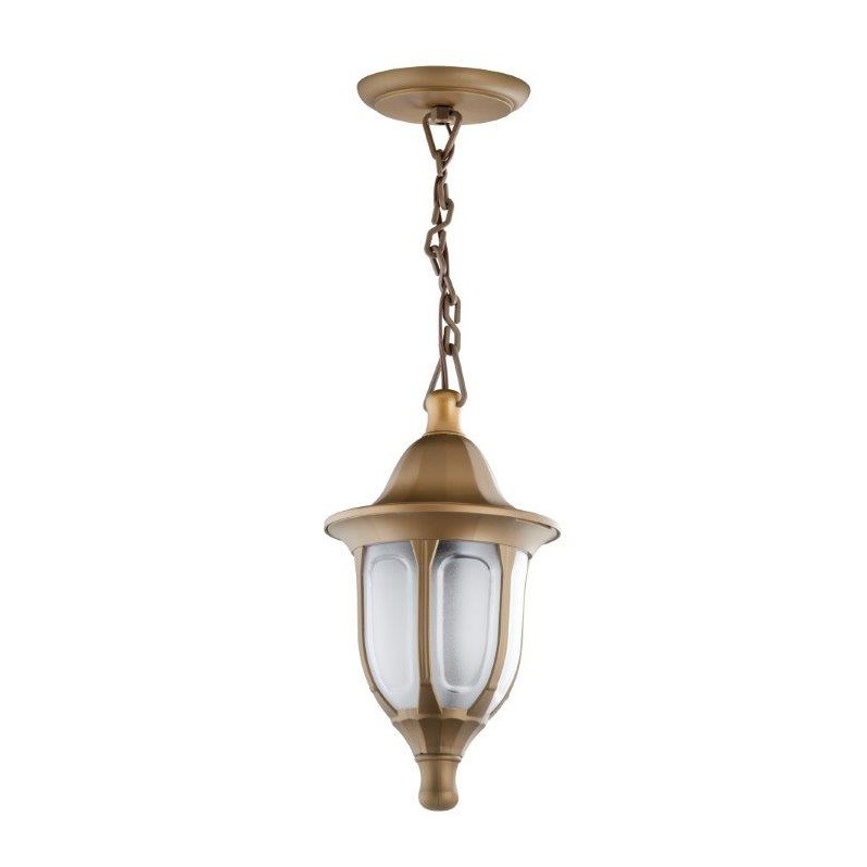 Pendente Externo Ouro Velho Medieval 52cm Vintage Alu11