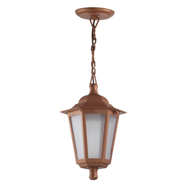 Pendente Cobre Colonial Classico Retro Corrente Externo Alu69