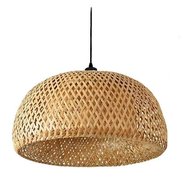 Pendente De Bambu Artesanal Fibra Natural Palha Nat23 Pendente De Bambu Artesanal Fibra Natural Palha Nat23