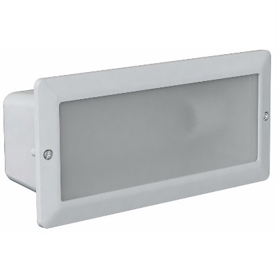 Balizador de Embutir Alumínio Germany 6100 Branco ou Preto