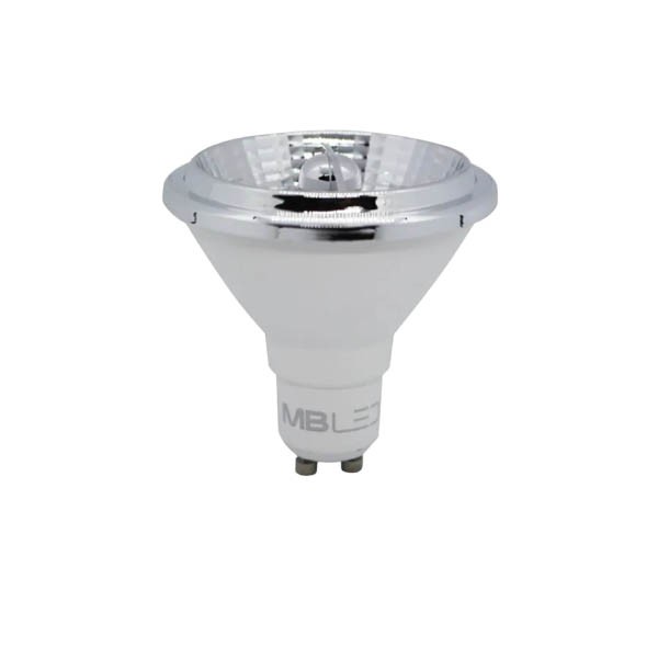Lampada LED Ar70 7W 3000k Branco Quente Espelhada Zan53