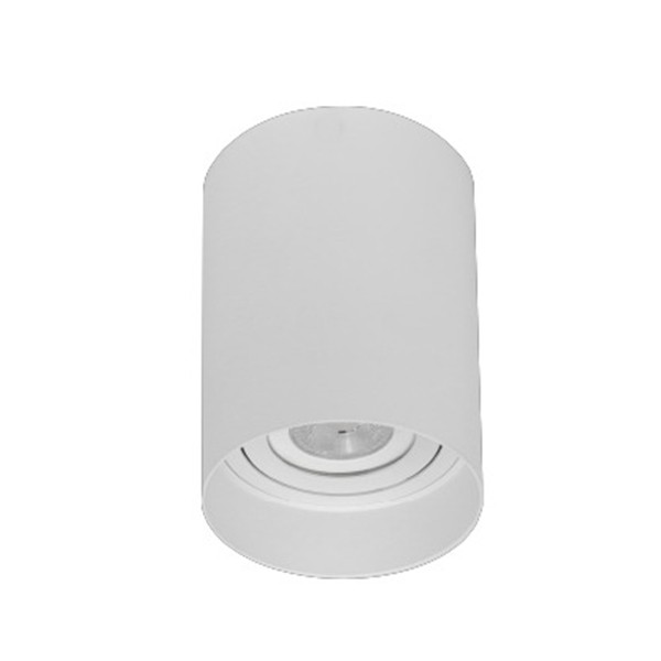 Plafon Sobrepor Redondo Branco Direcionavel E27 PAR20 Externo Zan95